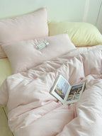 Tivoli Mini Gingham Washed Cotton Duvet Cover original reference image 31