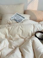 Tivoli Mini Gingham Washed Cotton Duvet Cover original reference image 36