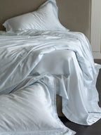 Whisper Heart  Jacquard Comforter - Blue original reference image 6