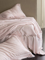 Whisper Heart  Jacquard Comforter - Pink original reference image 5
