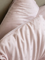 Whisper Heart  Jacquard Comforter - Pink original reference image 8